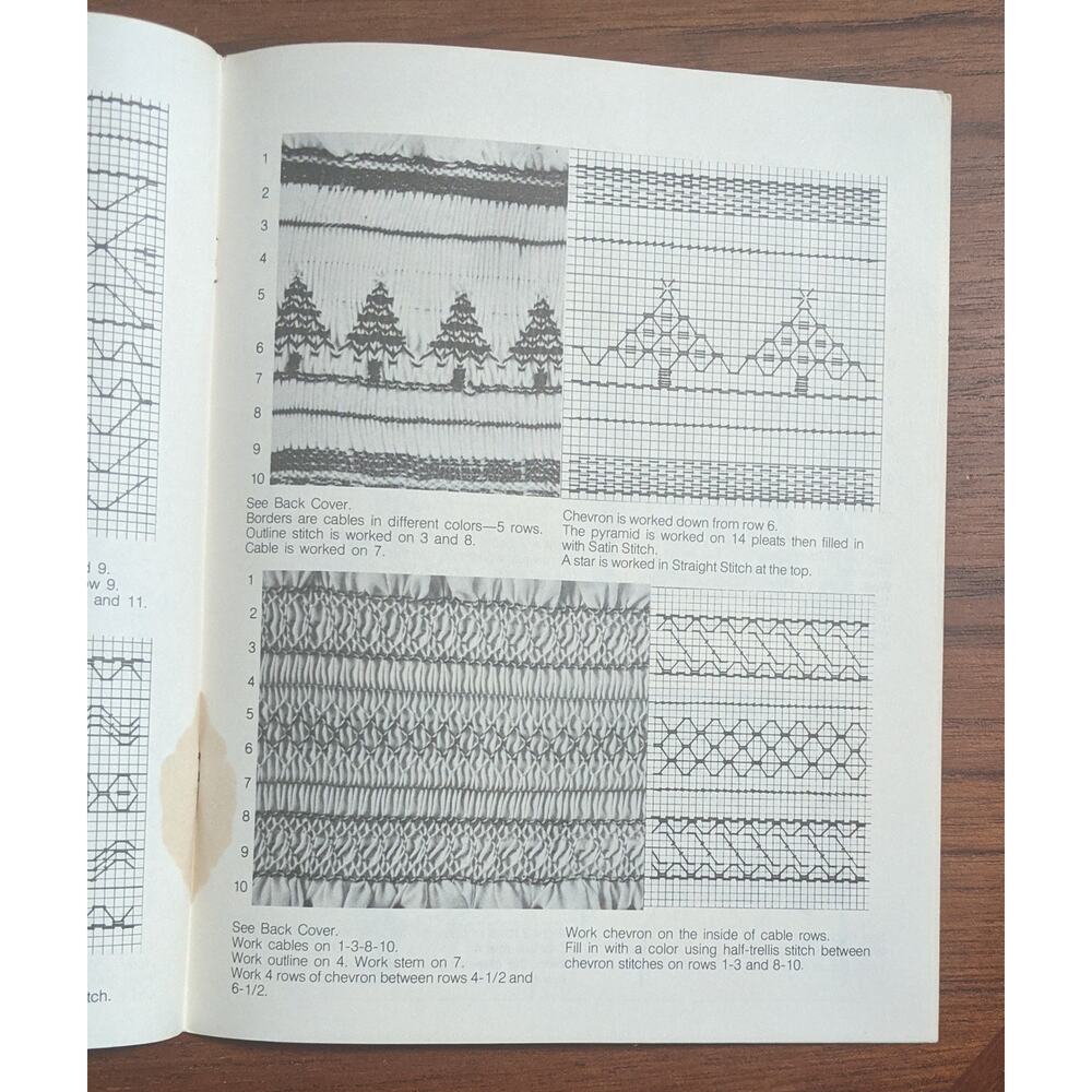 Two English Smocking Pattern Books - Picture 7 of 8